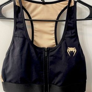 Venum Moto Sport Bras - Black/Sand XXLarge